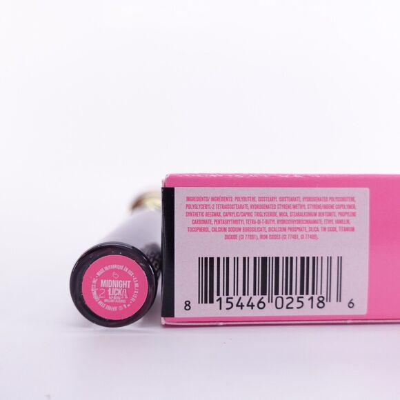 Jeffree Star Cosmetics The Lip Gloss Midnight Lick Black Glossy New in Box - Picture 5 of 7